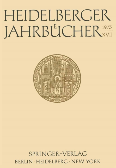 Heidelberger Jahrbucher XVII, PDF eBook