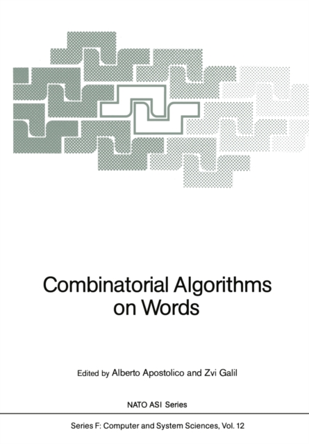 Combinatorial Algorithms on Words, PDF eBook