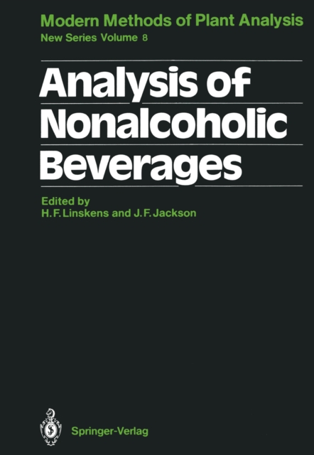 Analysis of Nonalcoholic Beverages, PDF eBook