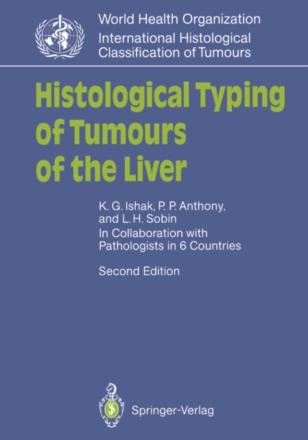 Histological Typing of Tumours of the Liver, PDF eBook