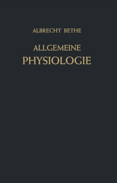 Allgemeine Physiologie, PDF eBook