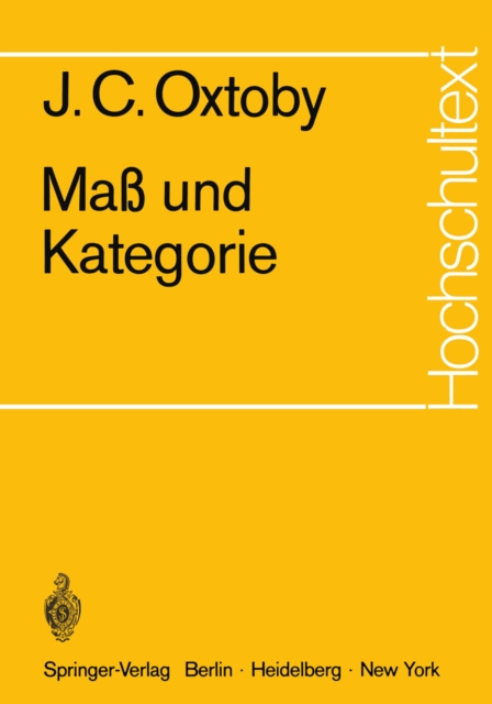 Ma und Kategorie, PDF eBook