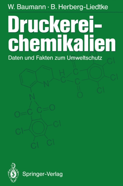 Druckereichemikalien : Daten und Fakten zum Umweltschutz, PDF eBook
