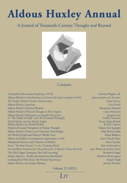 Aldous Huxley Annual : Volume 22 (2022), PDF eBook