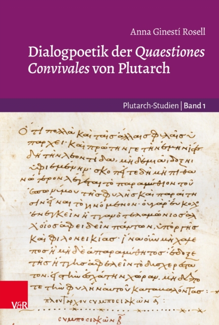 Dialogpoetik der Quaestiones Convivales von Plutarch, PDF eBook
