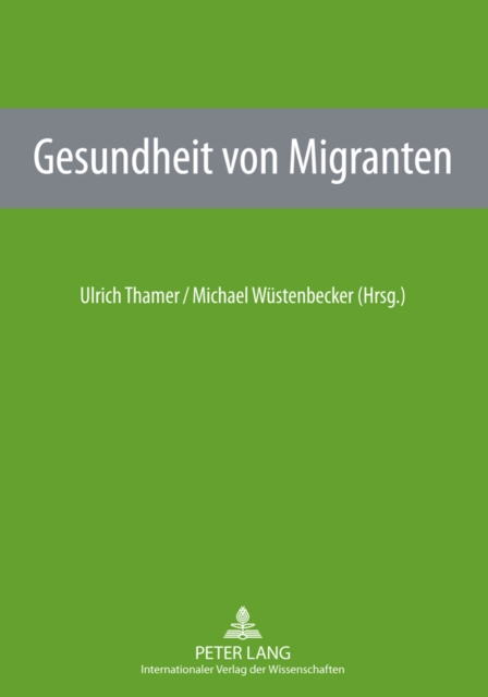 Gesundheit von Migranten, PDF eBook