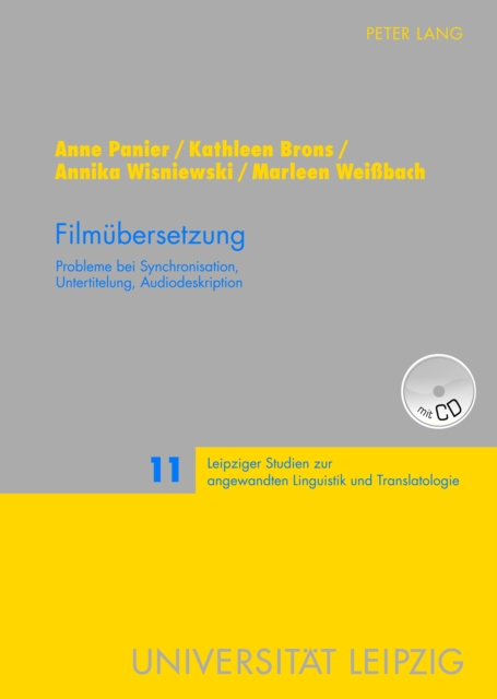 Filmuebersetzung : Probleme bei Synchronisation, Untertitelung, Audiodeskription, PDF eBook