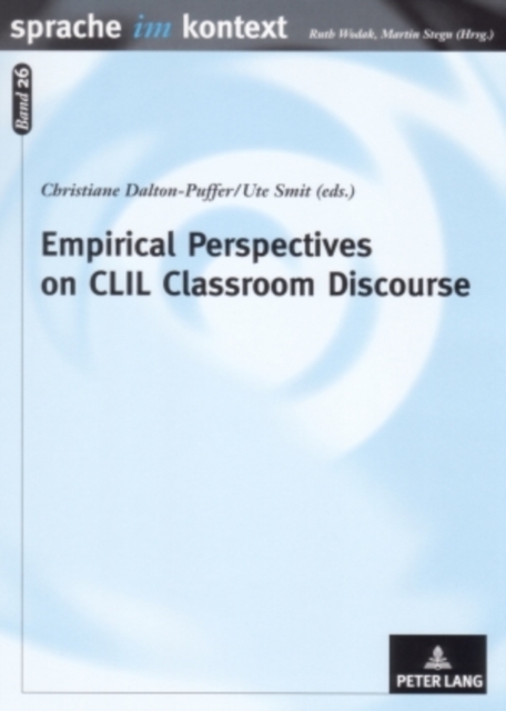 Empirical Perspectives on CLIL Classroom Discourse, PDF eBook