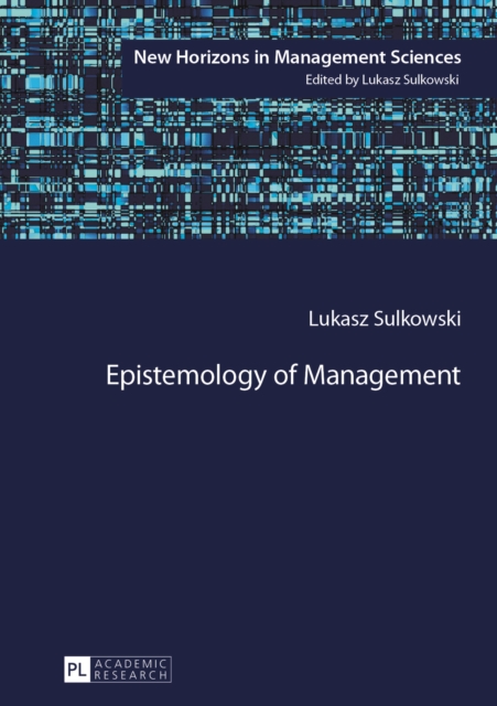 Epistemology of Management, PDF eBook