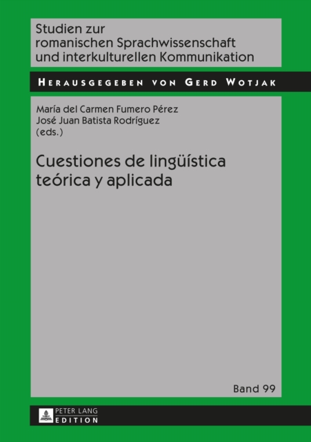 Cuestiones de lingueistica teorica y aplicada, PDF eBook