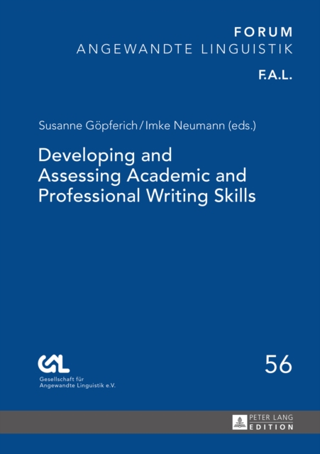Developing and Assessing Academic and Professional Writing Skills, PDF eBook