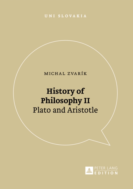 History of Philosophy II : Plato and Aristotle, PDF eBook