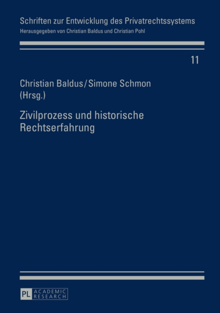 Zivilprozess und historische Rechtserfahrung, EPUB eBook