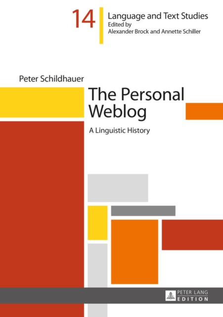 The Personal Weblog : A Linguistic History, EPUB eBook