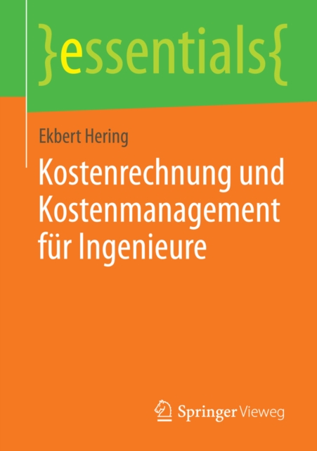 Kostenrechnung und Kostenmanagement fur Ingenieure, EPUB eBook