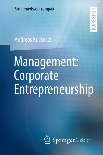 Management: Corporate Entrepreneurship, EPUB eBook
