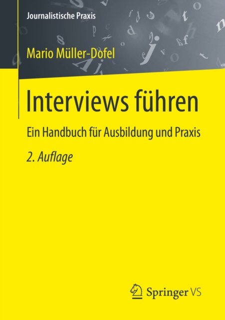 Interviews fuhren : Ein Handbuch fur Ausbildung und Praxis, EPUB eBook