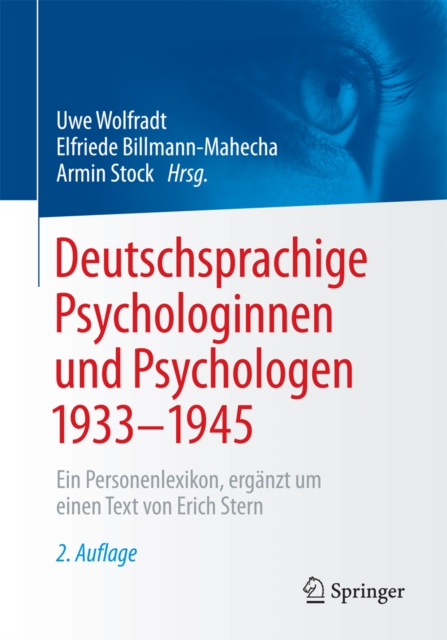 Deutschsprachige Psychologinnen und Psychologen 1933-1945 : Ein Personenlexikon, erganzt um einen Text von Erich Stern, EPUB eBook