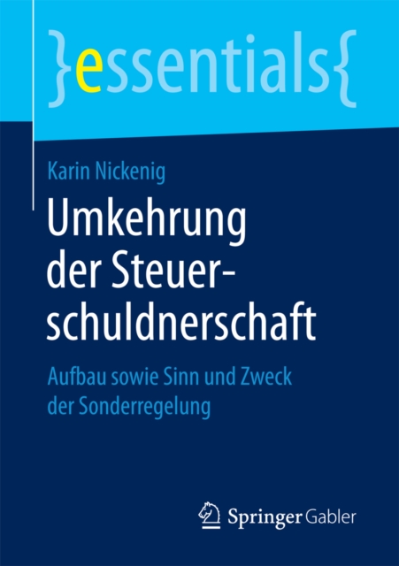 Umkehrung der Steuerschuldnerschaft : Aufbau sowie Sinn und Zweck der Sonderregelung, EPUB eBook