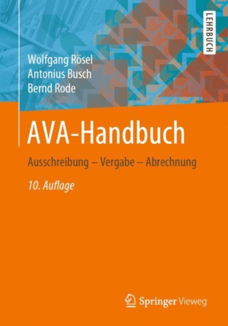AVA-Handbuch : Ausschreibung - Vergabe - Abrechnung, PDF eBook