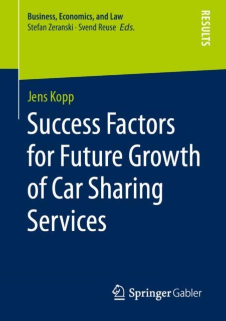 Success Factors for Future Growth of Car Sharing Services, PDF eBook