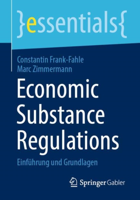 Economic Substance Regulations : Einfuhrung und Grundlagen, EPUB eBook
