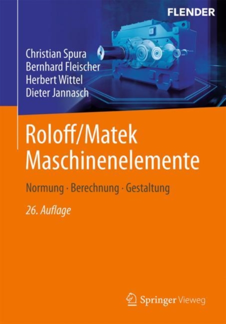 Roloff/Matek Maschinenelemente : Normung, Berechnung, Gestaltung, PDF eBook