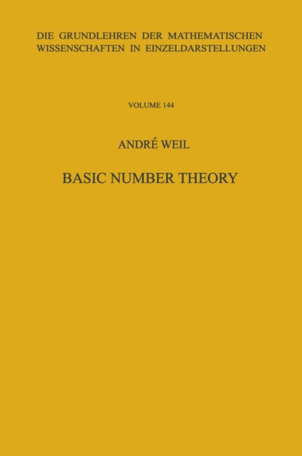 Basic Number Theory., PDF eBook