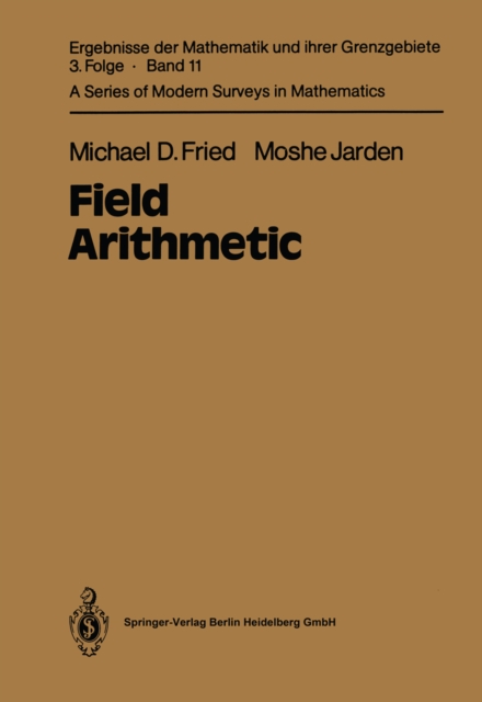 Field Arithmetic, PDF eBook