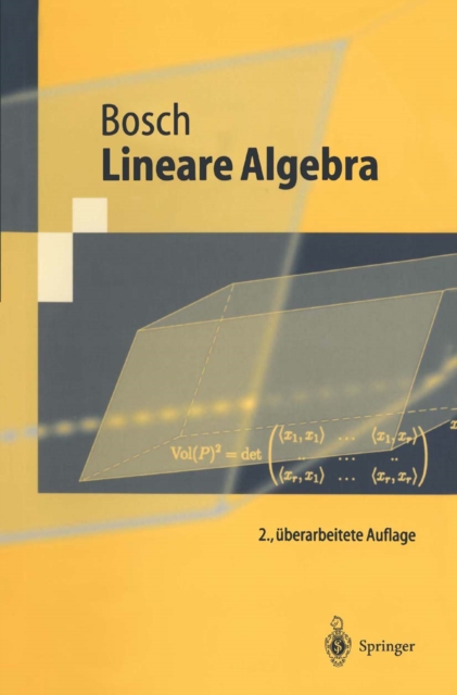 Lineare Algebra, PDF eBook