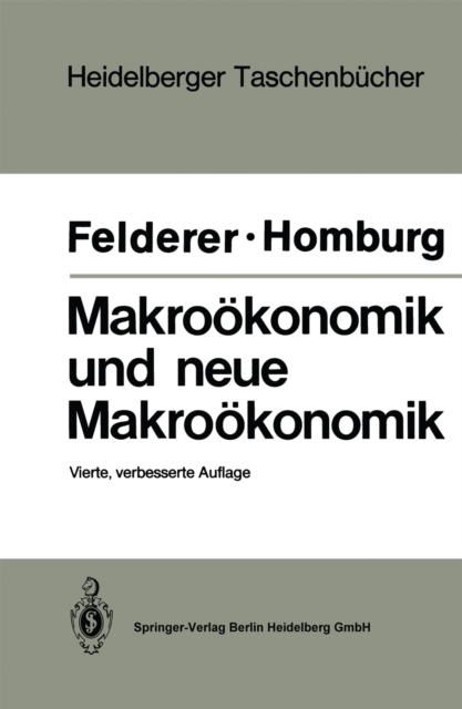 Makrookonomik und neue Makrookonomik, PDF eBook