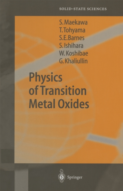 Physics of Transition Metal Oxides, PDF eBook