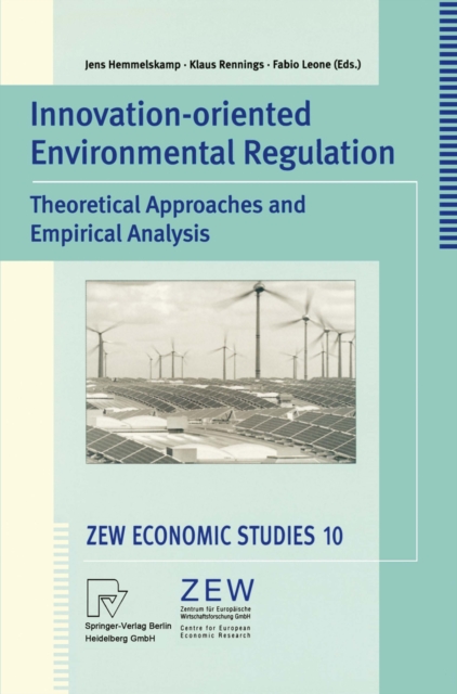 Innovation-Oriented Environmental Regulation : Theoretical Approaches and Empirical Analysis, PDF eBook