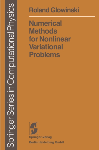 Numerical Methods for Nonlinear Variational Problems, PDF eBook