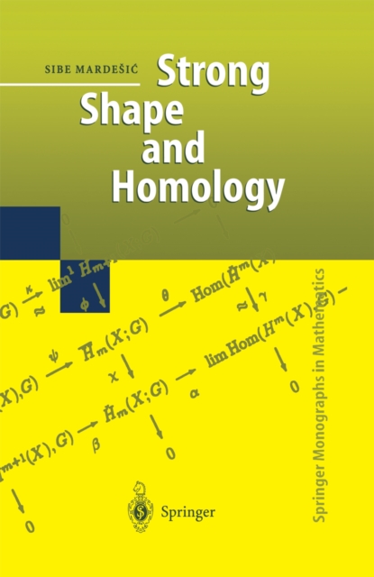 Strong Shape and Homology, PDF eBook