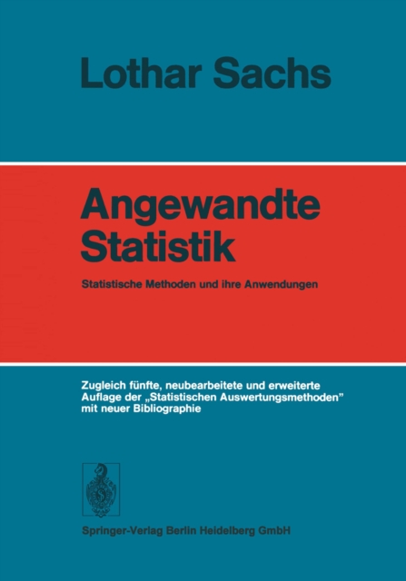 Angewandte Statistik : Statistische Methoden und ihre Anwendungen, PDF eBook