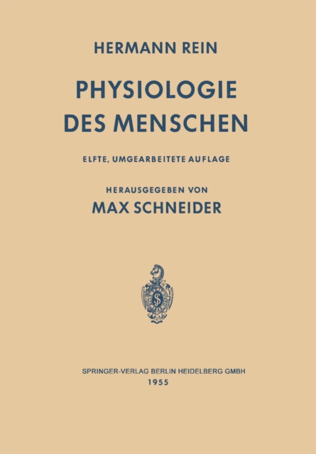 Einfuhrung in die Physiologie des Menschen, PDF eBook