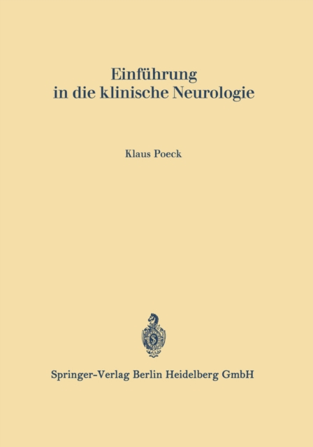 Einfuhrung in die klinische Neurologie, PDF eBook