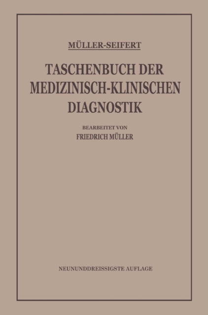 Taschenbuch der Medizinisch-Klinischen Diagnostik, PDF eBook