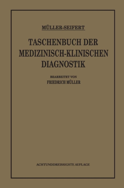 Taschenbuch der Medizinisch Klinischen Diagnostik, PDF eBook