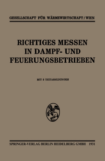 Richtiges Messen In Dampf- und Feuerungsbetrieben, PDF eBook