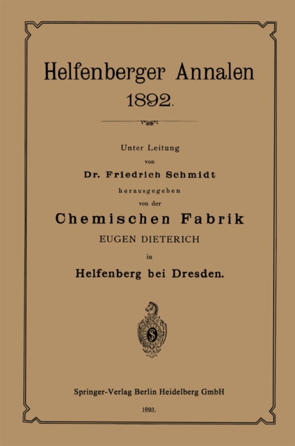 Chemischen Fabrik, PDF eBook