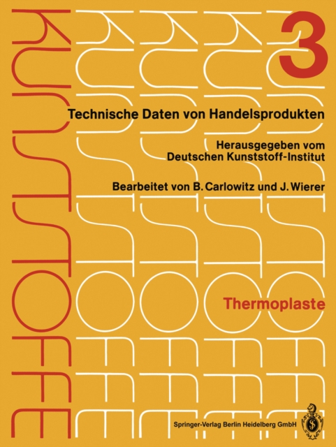 Thermoplaste : Merkblatter 805-1200, PDF eBook