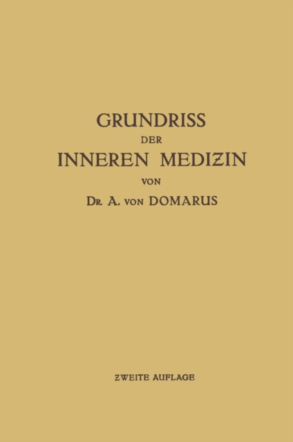 Grundri der inneren Medizin, PDF eBook