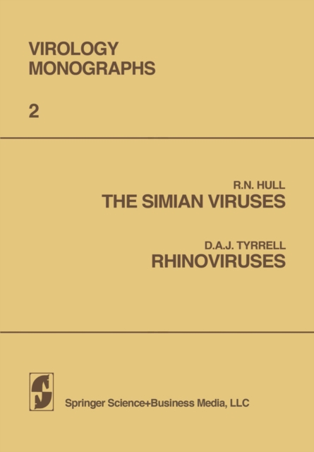 The Simian Viruses / Rhinoviruses, PDF eBook
