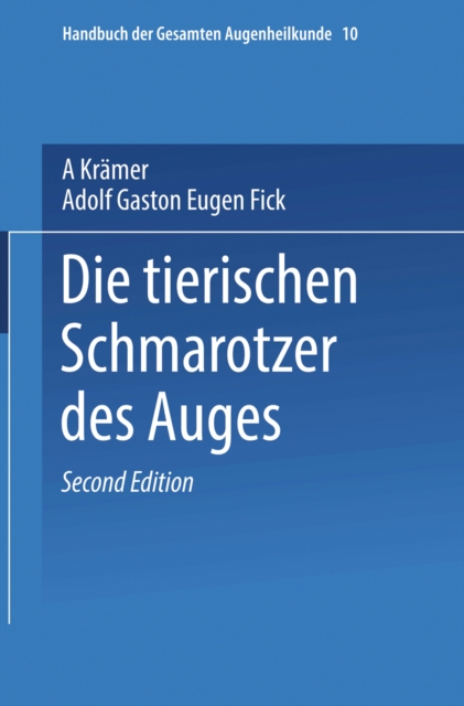 Die Tierischen Schmarotzer des Anges, PDF eBook