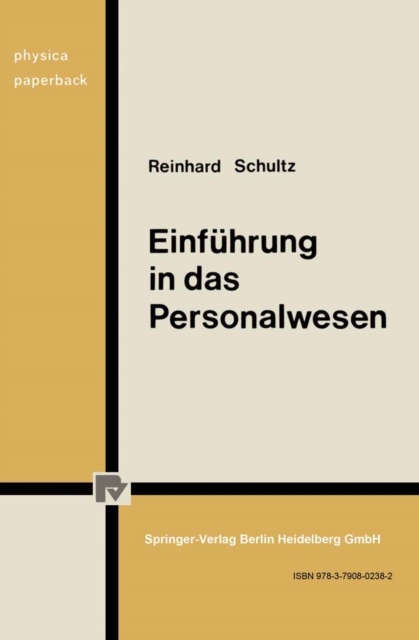 Einfuhrung in das Personalwesen : Betriebliche und gesellschaftspolitische Aspekte, PDF eBook