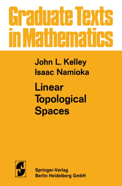 Linear Topological Spaces, PDF eBook