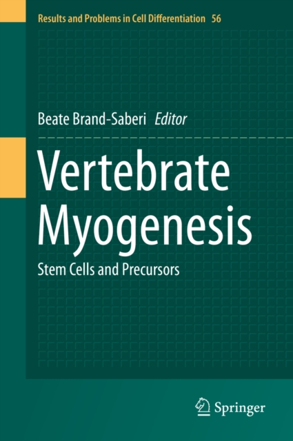 Vertebrate Myogenesis : Stem Cells and Precursors, PDF eBook