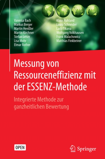 Messung von Ressourceneffizienz mit der ESSENZ-Methode :  Integrierte Methode zur ganzheitlichen Bewertung, PDF eBook